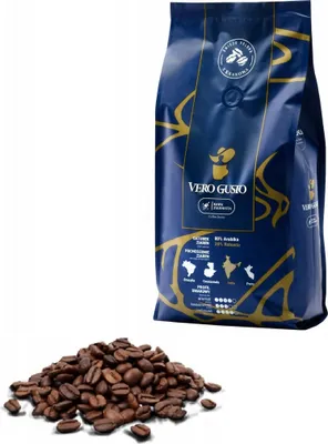 Produktbild von Kaffeebohne 1kg- Vero Gusto 80% Arabica und 20% Robusta
