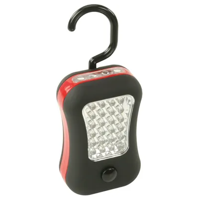 Image de HyCell lampe d'atelier maniable 2en1 avec crochet de suspension dépliable / lampe de travail