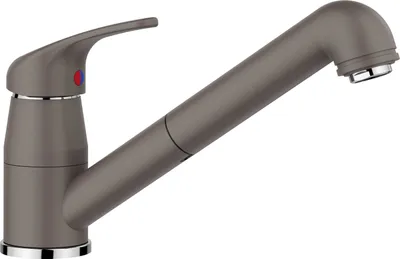 Produktbild von Blanco Küchenarmatur DARAS-S vulkangrau matt 526936