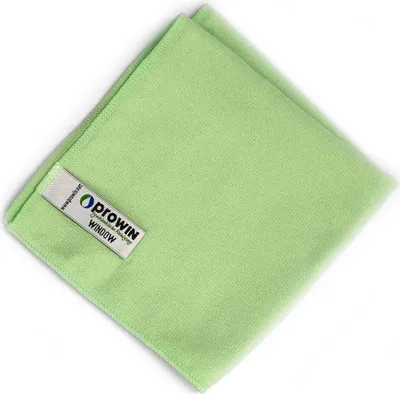 Produktbild von proWin Window Mikro Glastuch 32x64cm grün groß