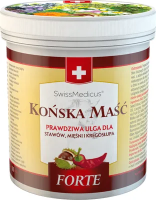 Obrázok produktu pre $ Swissmedicus, Hrejivá konská masť, 500 ml