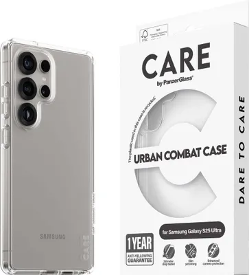Productafbeelding van CARE Beschermhoes met transparante hoes voor de Galaxy S25 Ultra