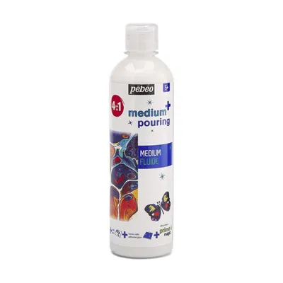 Produktbild von Pebeo Medium + Pouring 4 zu 1, 500 ml