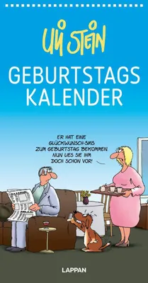 Produktbild von Uli Stein Geburtstagskalender 2027: Wandkalender