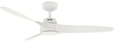 Image de Ventilateur de plafond à basse consommation avec télécommande Canberra Blanc 132 cm
