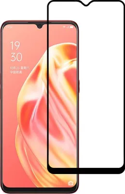 Produktbild von Smartphonica Oppo A91 volle Abdeckung gehärtetem Glas Bildschirmschutz aus gehärtetem Glas mit abgerundeten Ecken