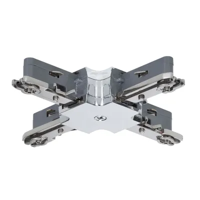 Immagine prodotto di URail System Light&Easy X-connector max.1000W cromo 230V metallo/plastica