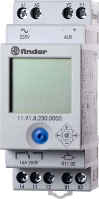 Zdjęcie produktu dla Wyłącznik zmierzchowy 150Lux 16A+1Aux 230V 11.91.8.230.0000