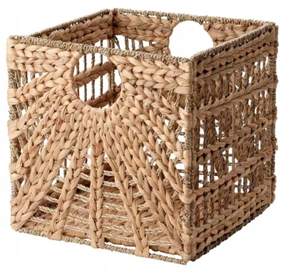 Produktbild von IKEA LUSTIGKURRE Korb Wasserhyazinthe für KALLAX Regale