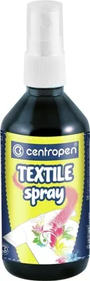 Obrázok produktu pre TEXTILNÝ SPREJ 1139 Centropen - čierny