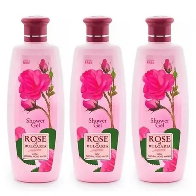 Obrázok produktu pre Sprchový gél Biofresh Rose of Bulgaria 3 x 330 ml