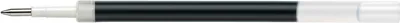 Close-up of a pen tip and barrel.