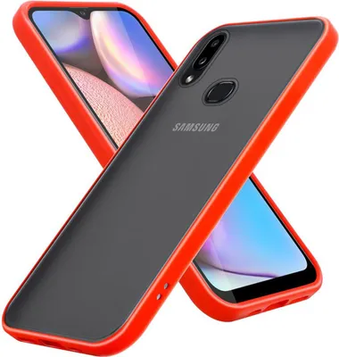 Immagine prodotto di Custodia Cadorabo per Samsung Galaxy A10s / M01s custodia protettiva in silicone TPU trasparente custodia del telefono cellulare ibrida custodia protettiva
