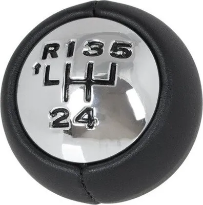 Immagine prodotto di Pomello del cambio cromato a 5 marce per Peugeot 307 308 3008 407 5008 807 Partner Tepee