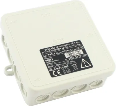 Obrázek produktu pro TPZ-4 12V, 4W napájecí zdroj pro TP-4.As