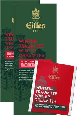 Produktbild von EILLES TEE Teebeutel Wintertraum, Sparpack mit 2x25er Box