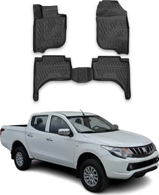 Immagine prodotto di 2015-2021 Mitsubishi L200 tappetini TPE nero 4 pezzi