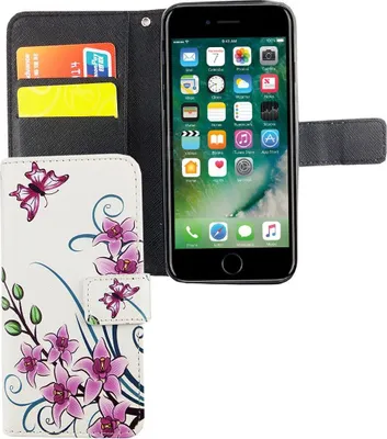 Produktbild von Handyhülle Tasche für Handy Apple iPhone 6 / 6s Lotusblume