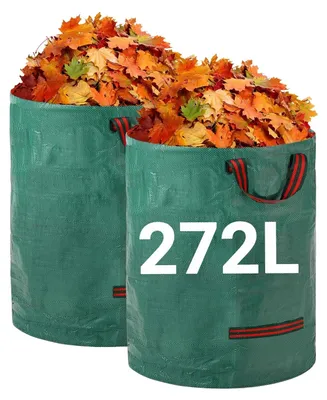 Immagine prodotto di Sacchetti per foglie da giardino, plastica resistente, grande capacità, 2 pezzi