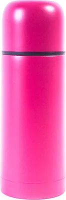 Produktbild von Thermoskanne aus rostfreiem Edelstahl 350 ml Rosa, doppelwandig vakuumisoliert