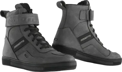 Image de Bogotto Denton chaussures de moto perforées étanches, gris, 42
