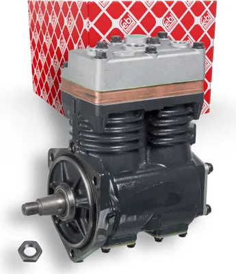 Produktbild von FEBI BILSTEIN 106981 Luftfederung Kompressor für RENAULT TRUCKS R Luftfahrwerk