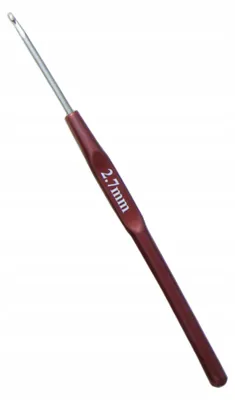 Produktbild von SKC Häkelnadel aus Stahl mit Kunststoffgriff 2,7 mm