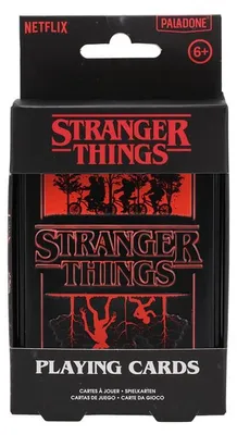 Produktbild von Stranger Thinngs 5 Spielkarten Metal