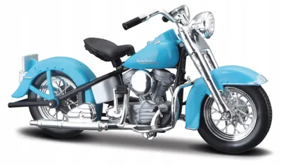 Produktbild von MAISTO HD 1953 74FL HYDRA GLIDE Motorradmodell Klassiker