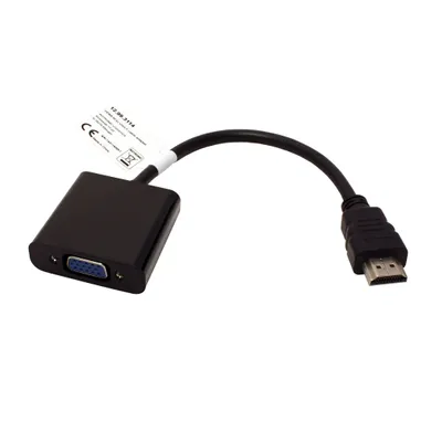 Obrázek produktu pro VALUE NX080400101, 0,15 m, HDMI, VGA (D-Sub), Samec, Samice, Přímý