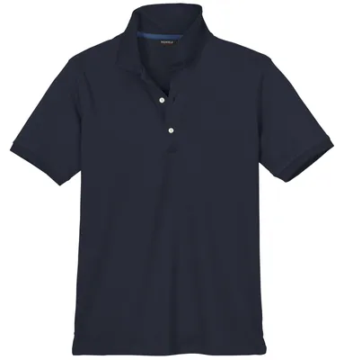 Produktbild von Redfield Basic Stretch-Poloshirt Übergröße navy