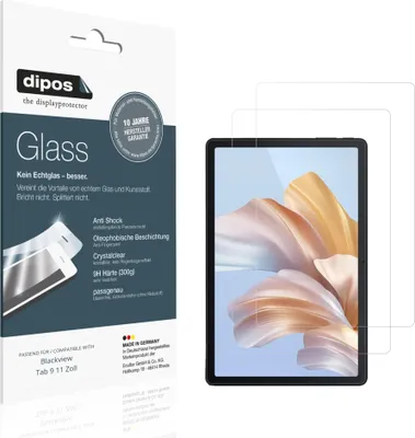 Immagine prodotto di 2x Pellicola Protettiva per Blackview Tab 9 11 Zoll Protezione Vetro Flessibile 9H dipos