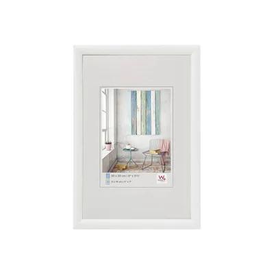 Obrázok produktu pre Walther Design KP050W, Rámček na jeden obrázok, Plast, Biela, Múr, 30 x 40 cm, Obdĺžnikový