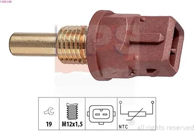 Obrázok produktu pre Snímač Teploty Chladiacej Kvapaliny Rover 214