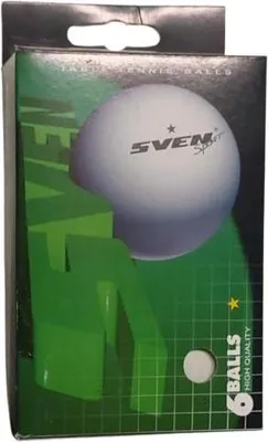 Obrázek produktu pro Míčky na stolní tenis SVEN SPORT sada 6ks