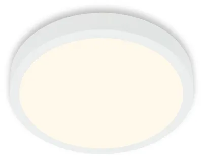 Produktbild von LED Deckenlampe Aufbauleuchte Werkstattlicht 4000K 16W Ø28cm weiß Briloner