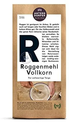 Produktbild von Antersdorfer - Roggenmehl Vollkorn  - 1 kg