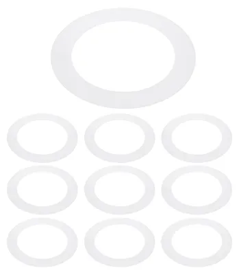 Kunststoff-Blendenring 10er-Pack, 160/220 mm, mattweiß, durchscheinend