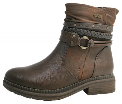Image de Bottes marron Jana Damenschuhe, style décontracté