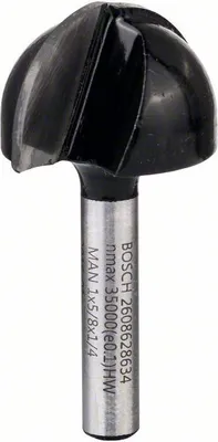 Produktbild von PRO Hohlkehlfräser, R 1/2", Schaft 1/4"
