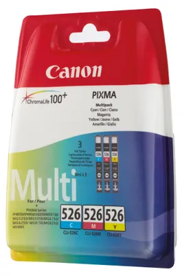 Zdjęcie produktu dla Canon 4541B018, Cyjan, Purpurowy, Żółty, 3 szt., Multipak