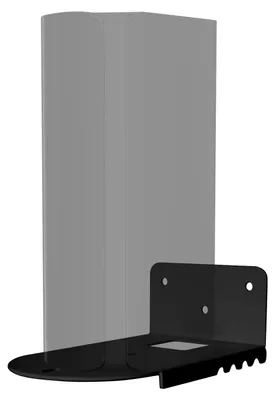 Produktbild von Wandhalterung für WLAN 7 Router, Farbe: Schwarz