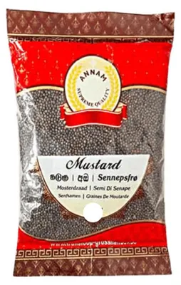 Zdjęcie produktu dla Gorczyca w ziarnach Annam Mustard Seeds 400g - wyrazisty smak całe ziarna