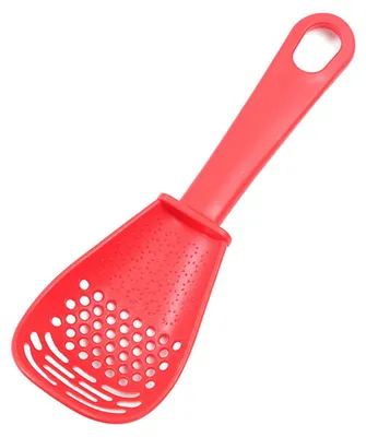 Productafbeelding van Multifunctionele kooklepel met zeef, PP-keukenzeef, rasp, stamper