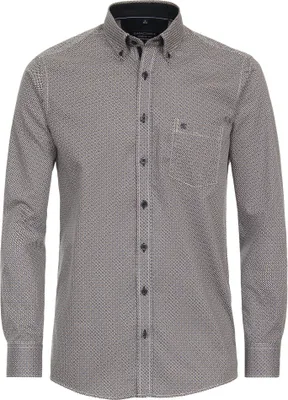 Produktbild von Casa Moda - Comfort Fit - Herren Freizeit Hemd Langarm (434175900), Größe:XL, Farbe:Blau (102)