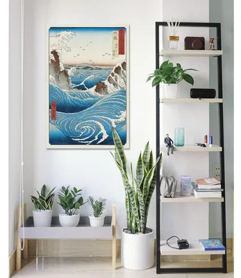 Immagine prodotto di Poster di Hiroshige, "Il vortice di Naruto".