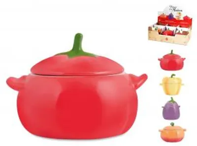 Immagine prodotto di HOMe Casseruola In Vetroceramica Ortaggi Cm 12
