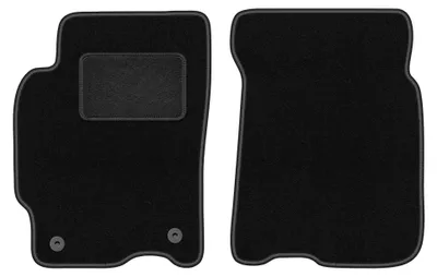 Immagine prodotto di Tappetini anteriori in moquette per Mazda 626 V GF 1997-2002 (station wagon/liftback/berlina) – 2 pezzi, neri, su misura – Wielganizator LUX