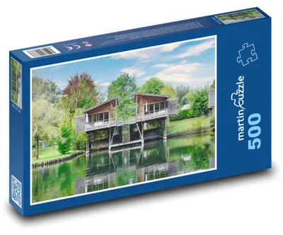 Obrázok produktu pre Puzzle 500 Domy na vode - martinpuzzle