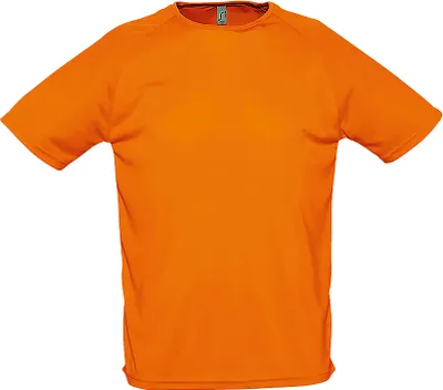 Image de SOLS T-shirt Sporty Performance pour hommes, manches courtes, col rond PC303 (S) (néon orange)